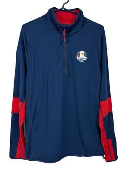 2018 Ryder Cup 1/4 Zip Pullover Size Large